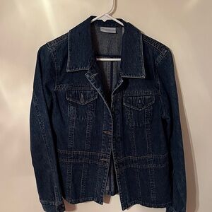 Valerie Stevens Dark Blue Jean Jacket